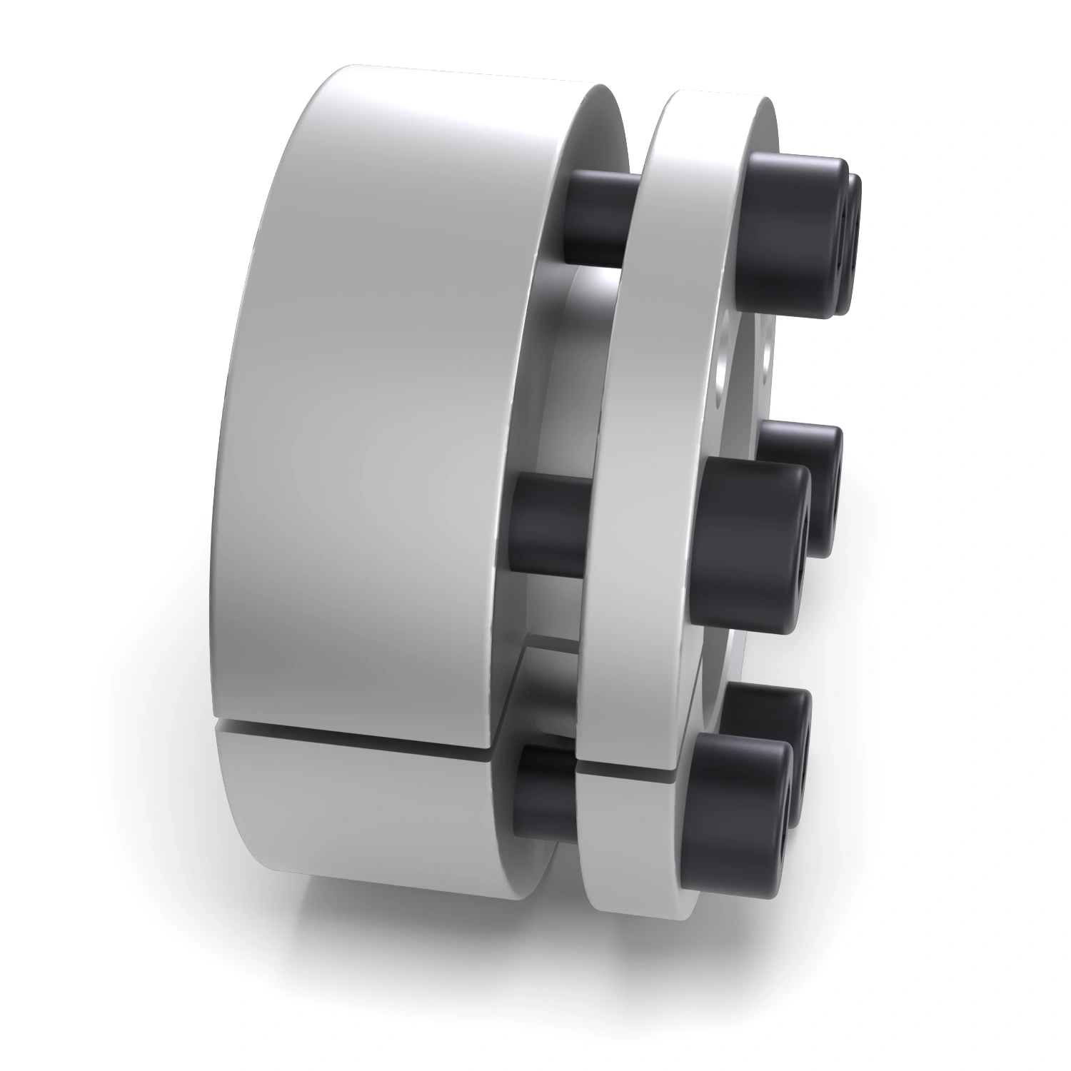 Spannsatz STW98-30x55, Seitenansicht – selbstzentrierende Bauform