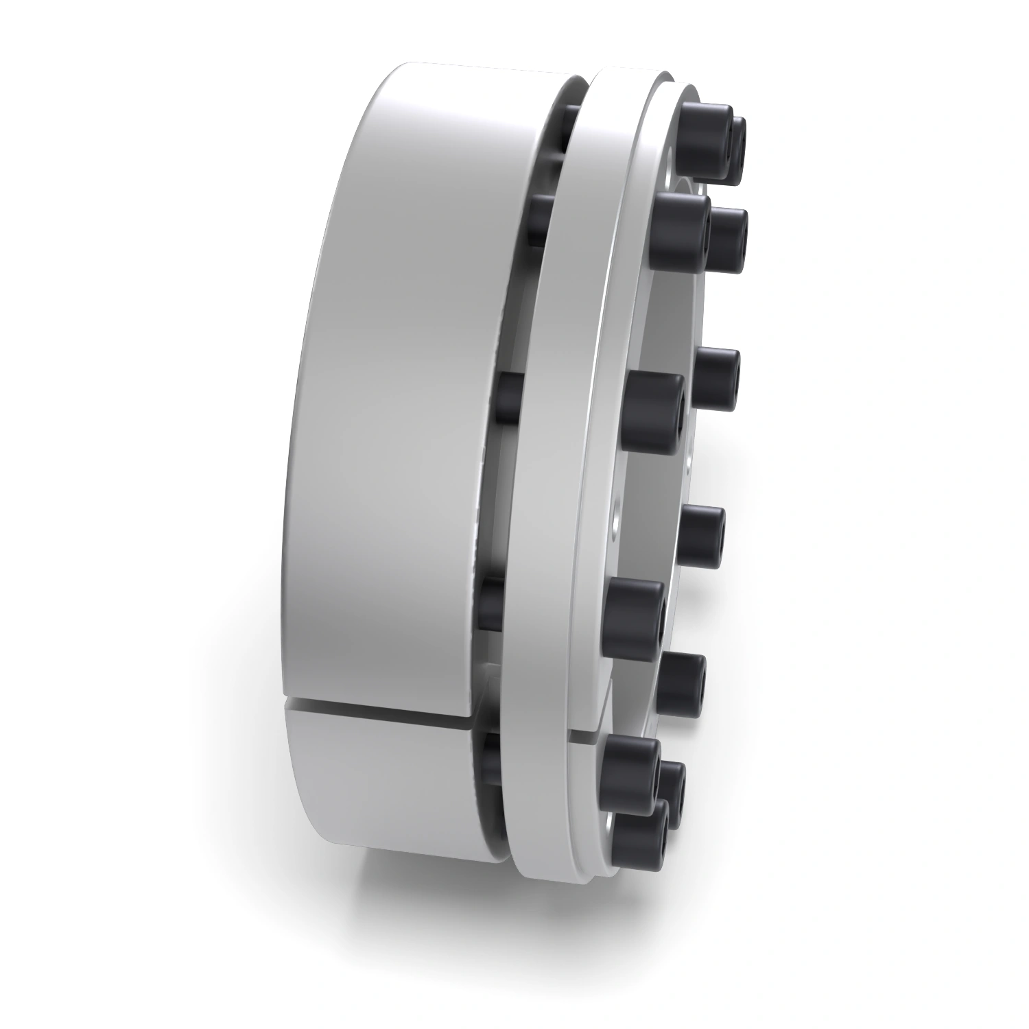 Spannsatz STW73-180x235, Seitenansicht – selbstzentrierende Bauform