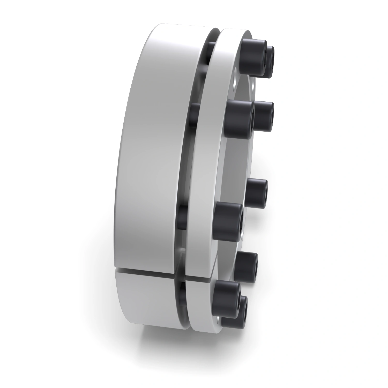 Spannsatz STW98-140x190, Seitenansicht – selbstzentrierende Bauform
