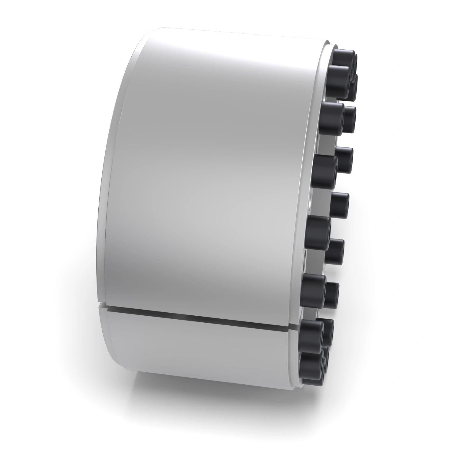 Spannsatz STW33-220x285, Seitenansicht – selbstzentrierende Bauform