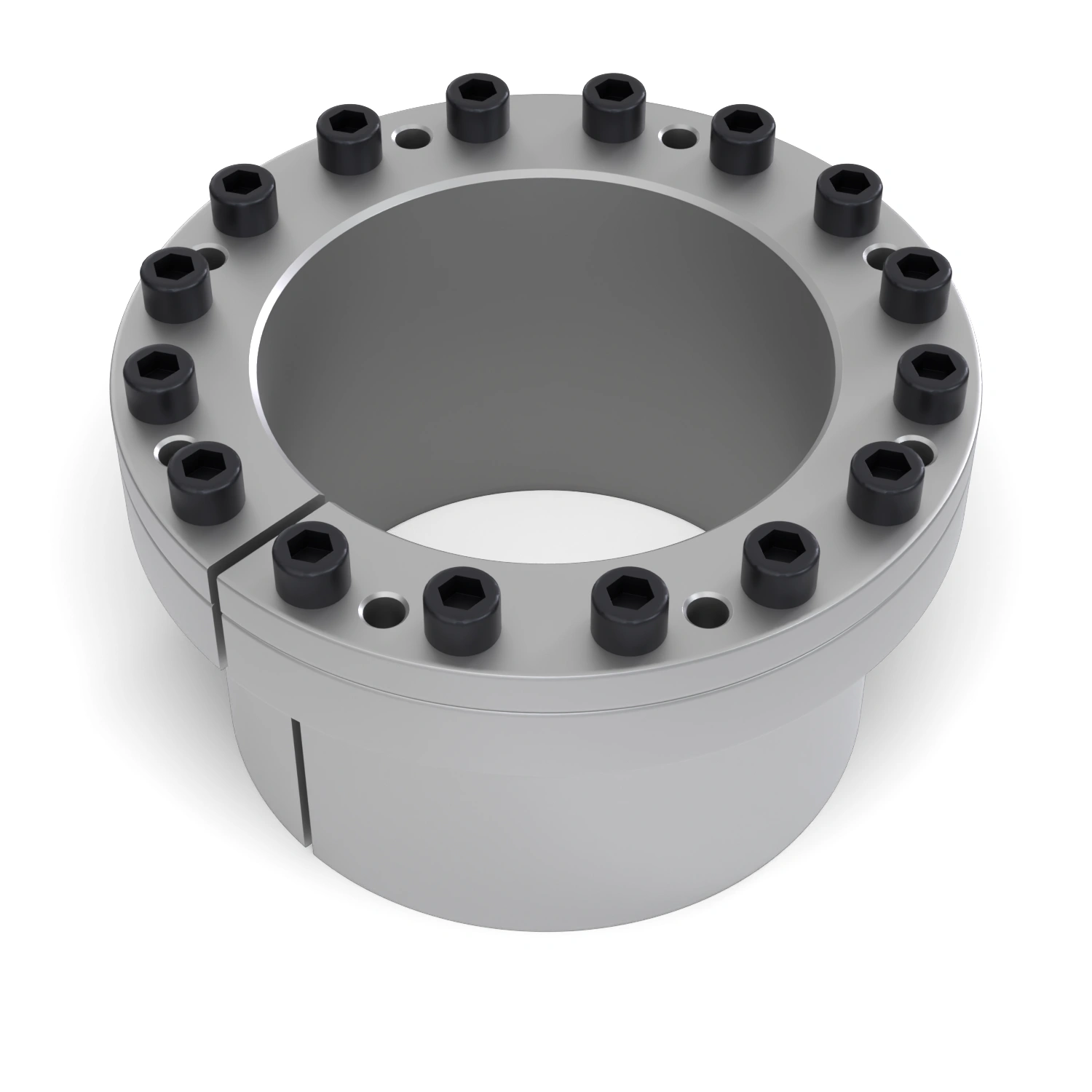 Spannsatz STW27-150x185, liegend in der Draufsicht