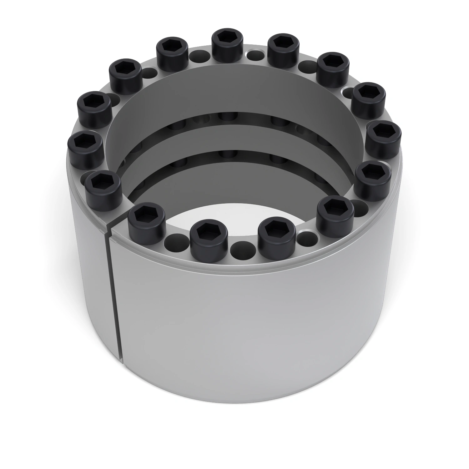 Spannsatz STW33-180x235, liegend in der Draufsicht