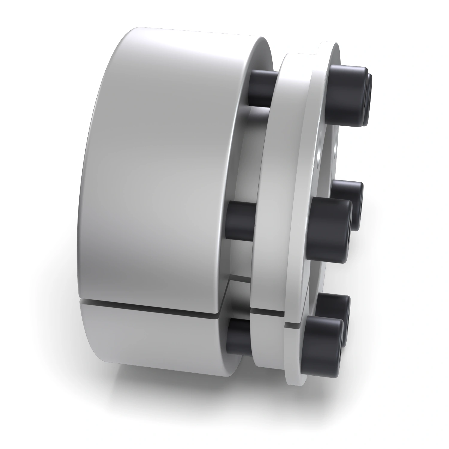 Spannsatz STW26-48x80, Seitenansicht – selbstzentrierende Bauform