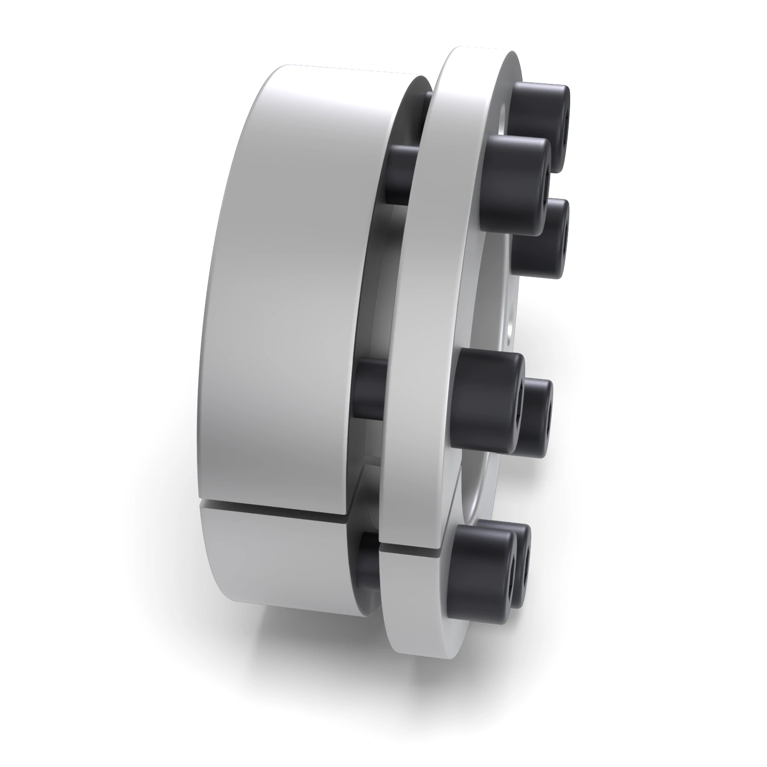 Spannsatz STW77-50x80, Seitenansicht – selbstzentrierende Bauform