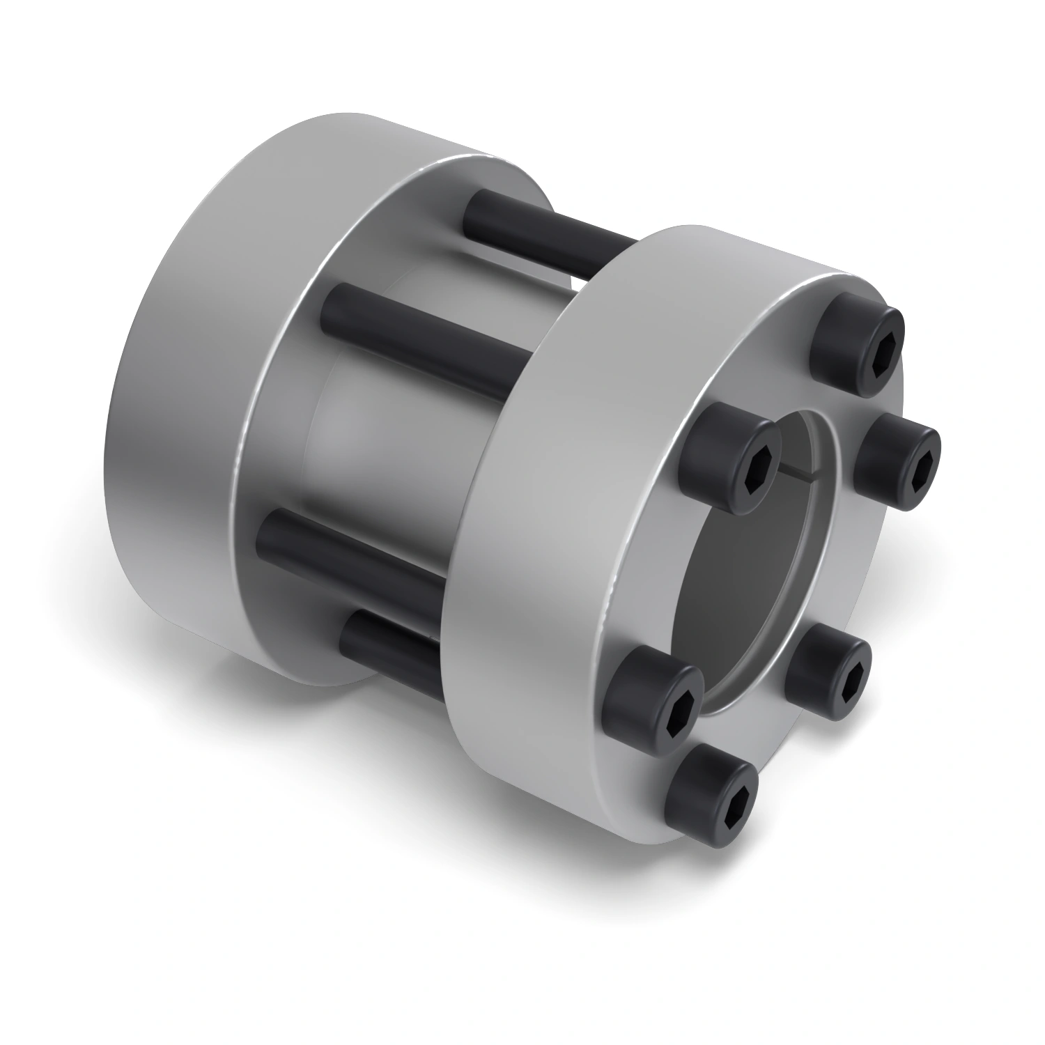 Starre Wellenkupplung STW72-45x85 zur starren Verbindung zweier fluchtender Wellen Ø 45 mm, Außen-Ø 85 mm