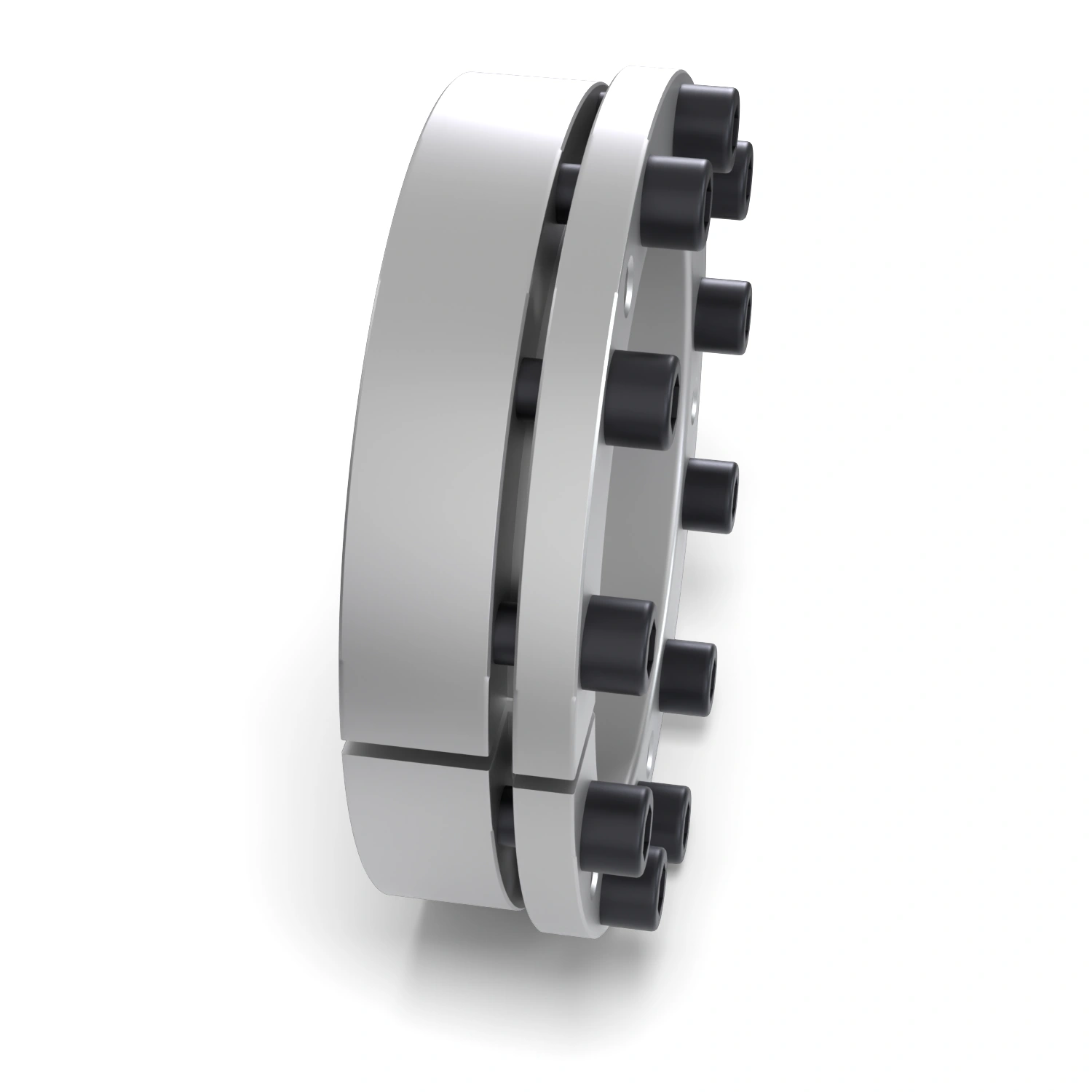 Spannsatz STW77-160x210, Seitenansicht – selbstzentrierende Bauform