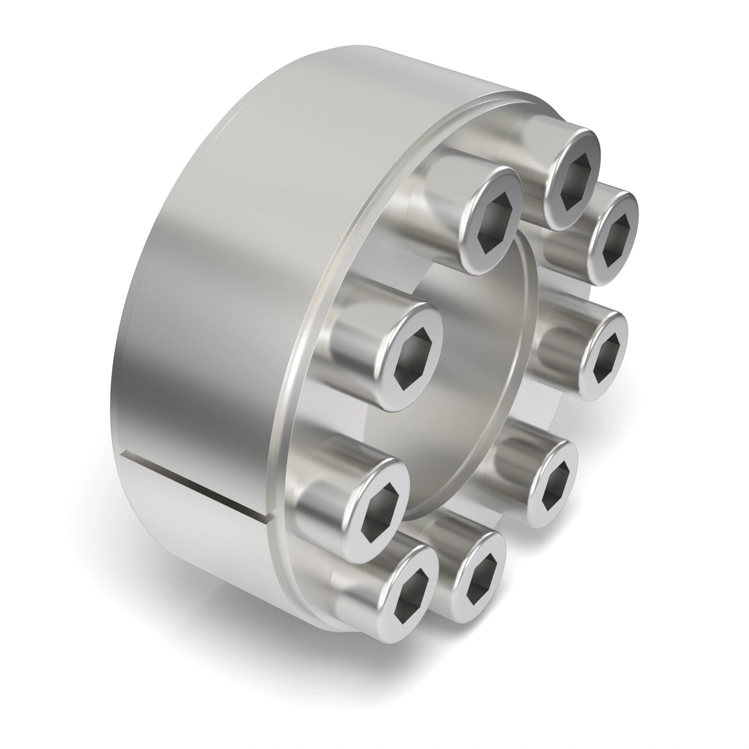 Spannsatz STW60SS-30x55 Edelstahl für die Welle-Nabe-Verbindung: Welle Ø 30 mm, Außen-Ø 55 mm