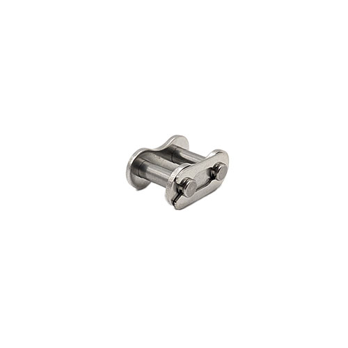 Simplex Kettenglied aus Edelstahl mit Feder