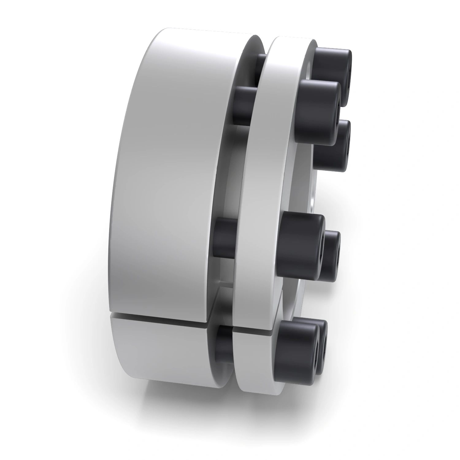 Spannsatz STW98-50x80, Seitenansicht – selbstzentrierende Bauform