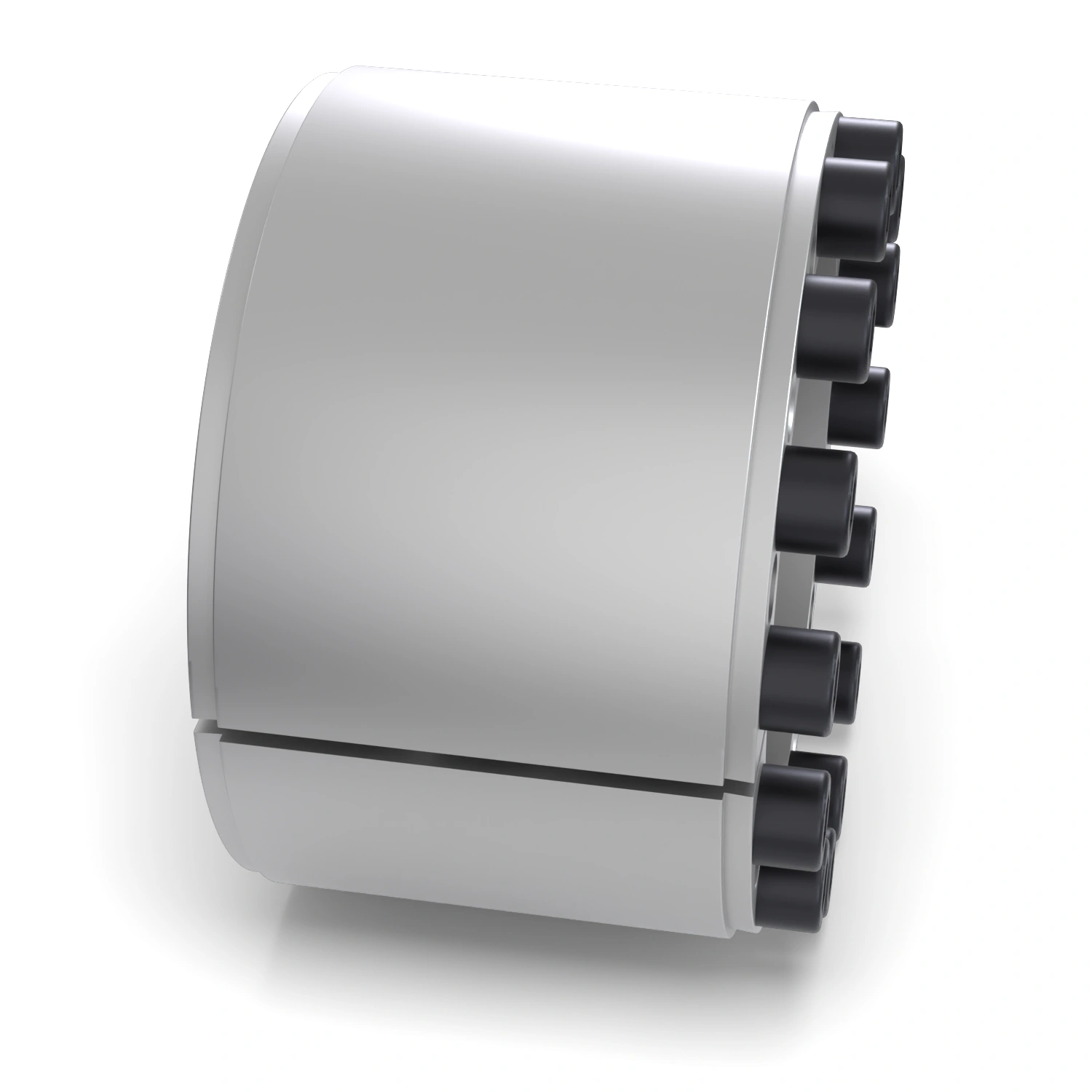 Spannsatz STW33-140x190, Seitenansicht – selbstzentrierende Bauform