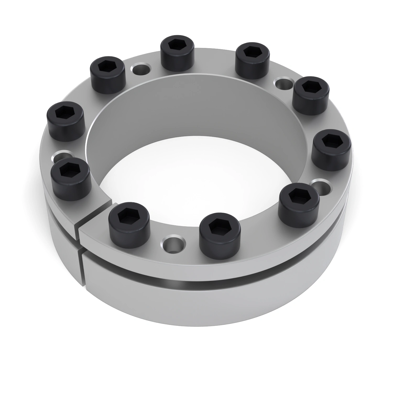 Spannsatz STW98-95x135, liegend in der Draufsicht