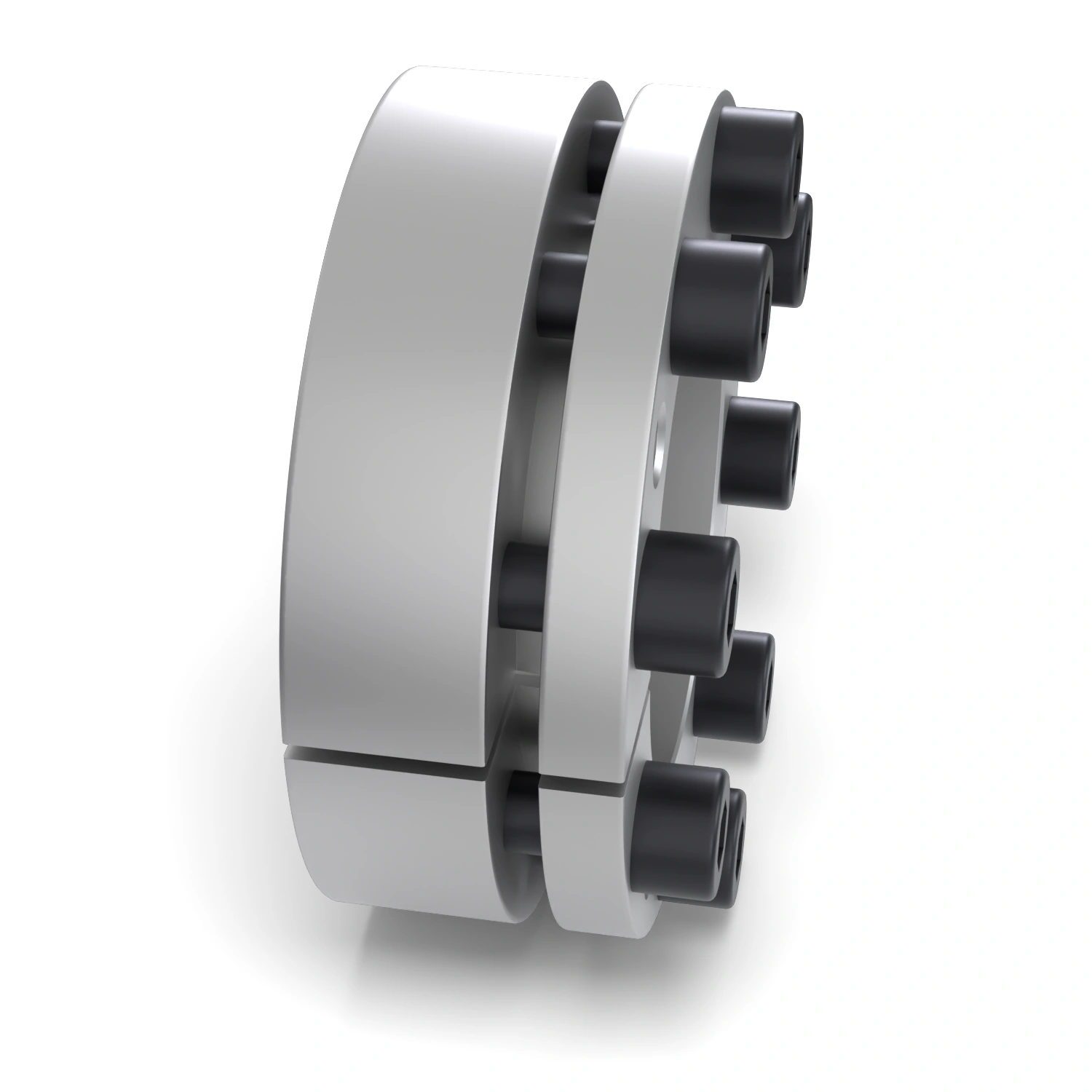 Spannsatz STW98-70x110, Seitenansicht – selbstzentrierende Bauform