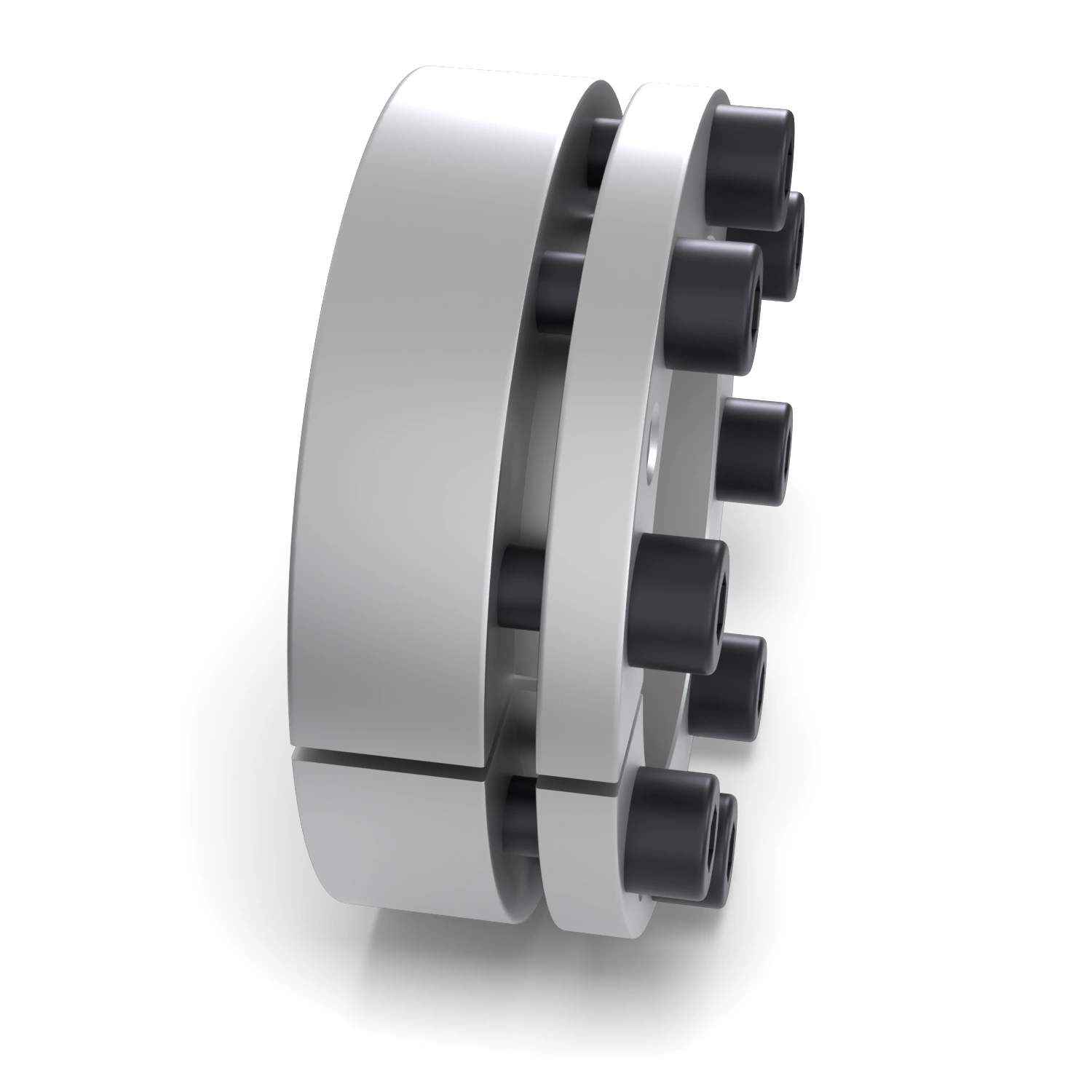 Spannsatz STW98-75x115, Seitenansicht – selbstzentrierende Bauform