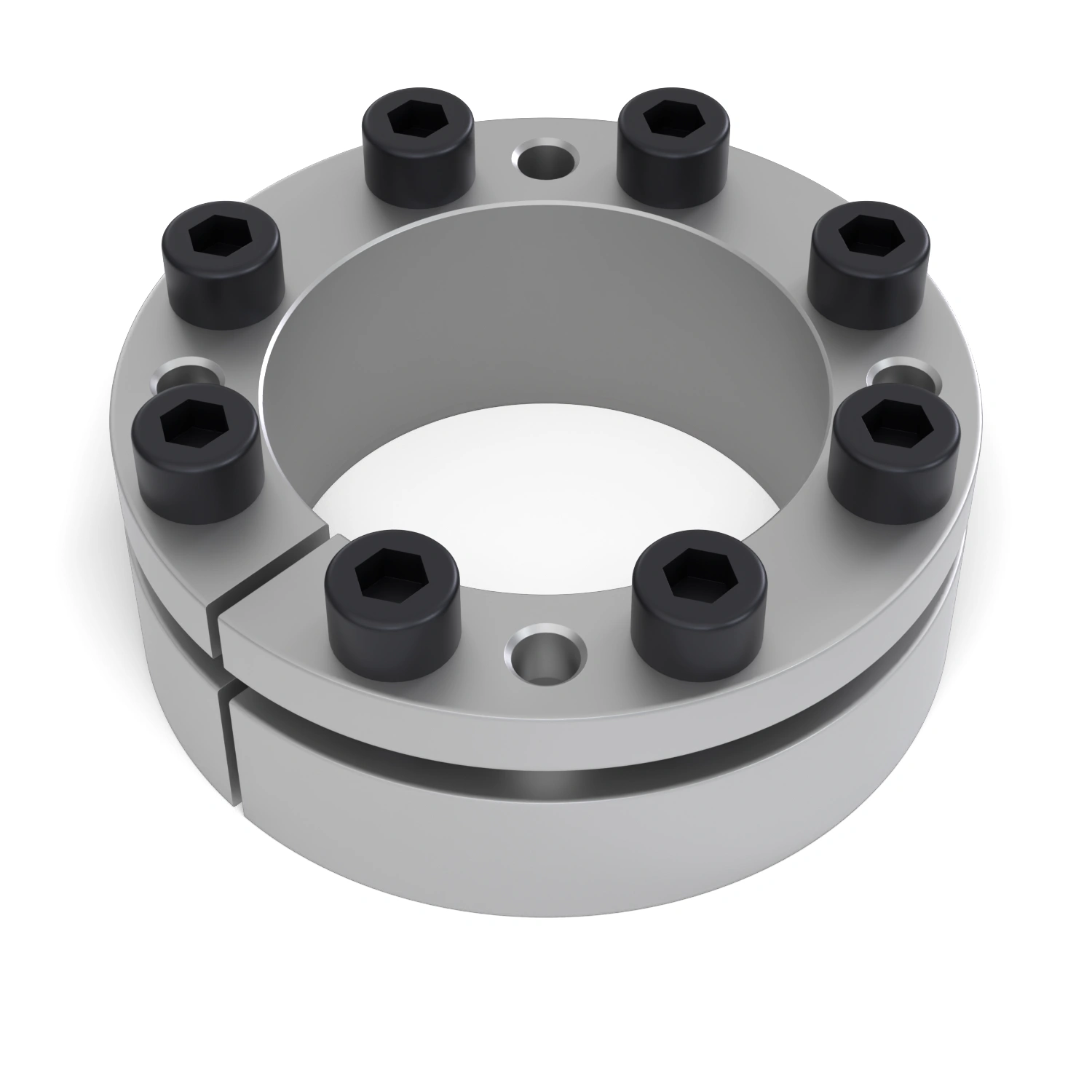 Spannsatz STW98-75x115, liegend in der Draufsicht