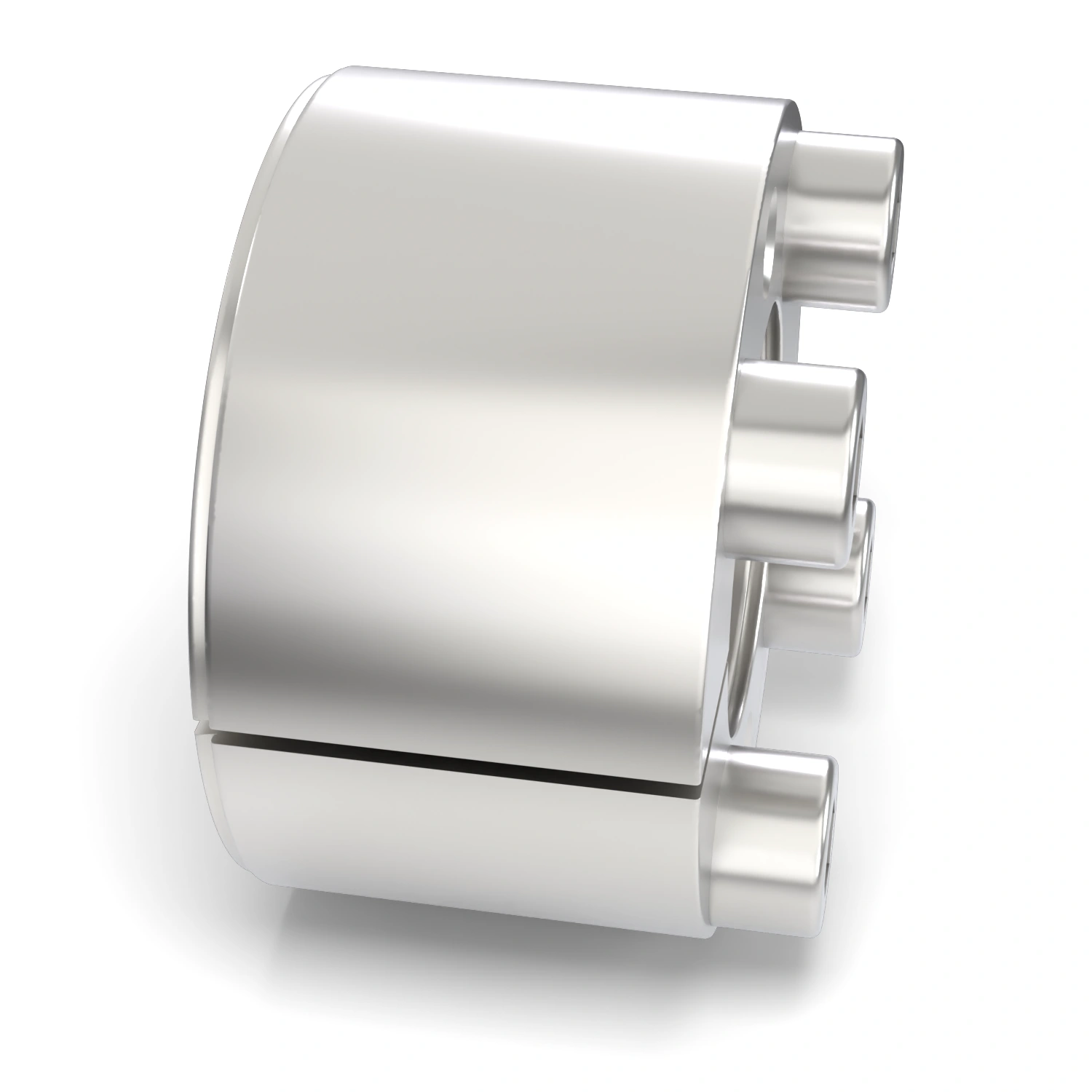 Spannsatz STW71SS-24x47 Edelstahl, Seitenansicht – selbstzentrierende Bauform