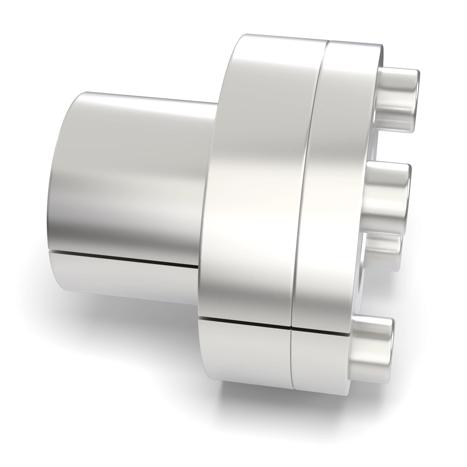 Spannsatz STW27SS-22x32 Edelstahl, Seitenansicht – selbstzentrierende Bauform