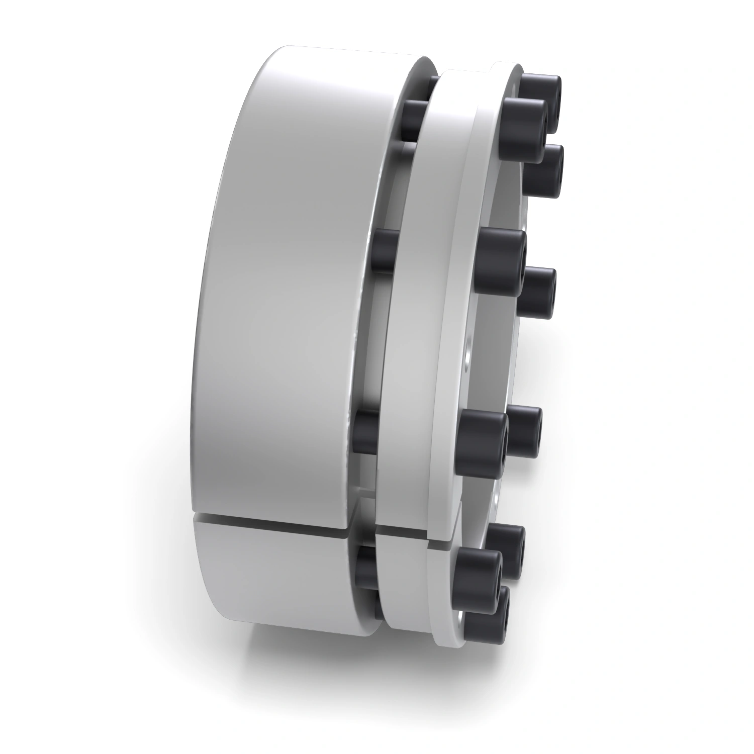 Spannsatz STW26-160x210, Seitenansicht – selbstzentrierende Bauform