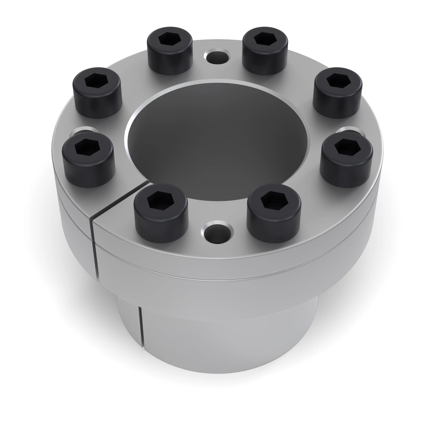 Spannsatz STW27-48x62, liegend in der Draufsicht
