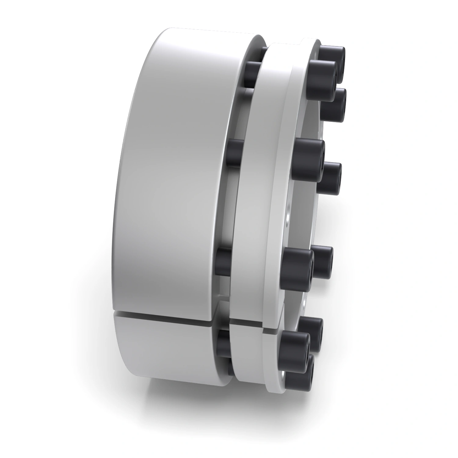 Spannsatz STW26-150x200, Seitenansicht – selbstzentrierende Bauform
