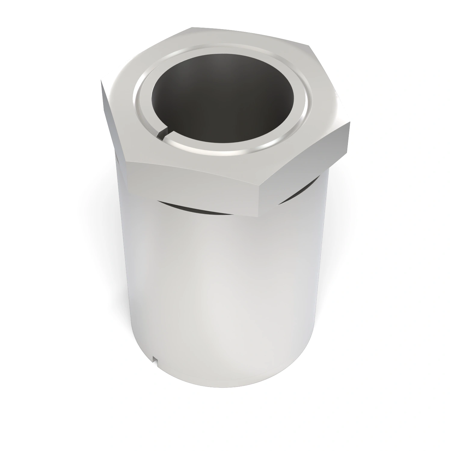 Spannsatz STW64SS-6.35x10 Edelstahl, liegend in der Draufsicht