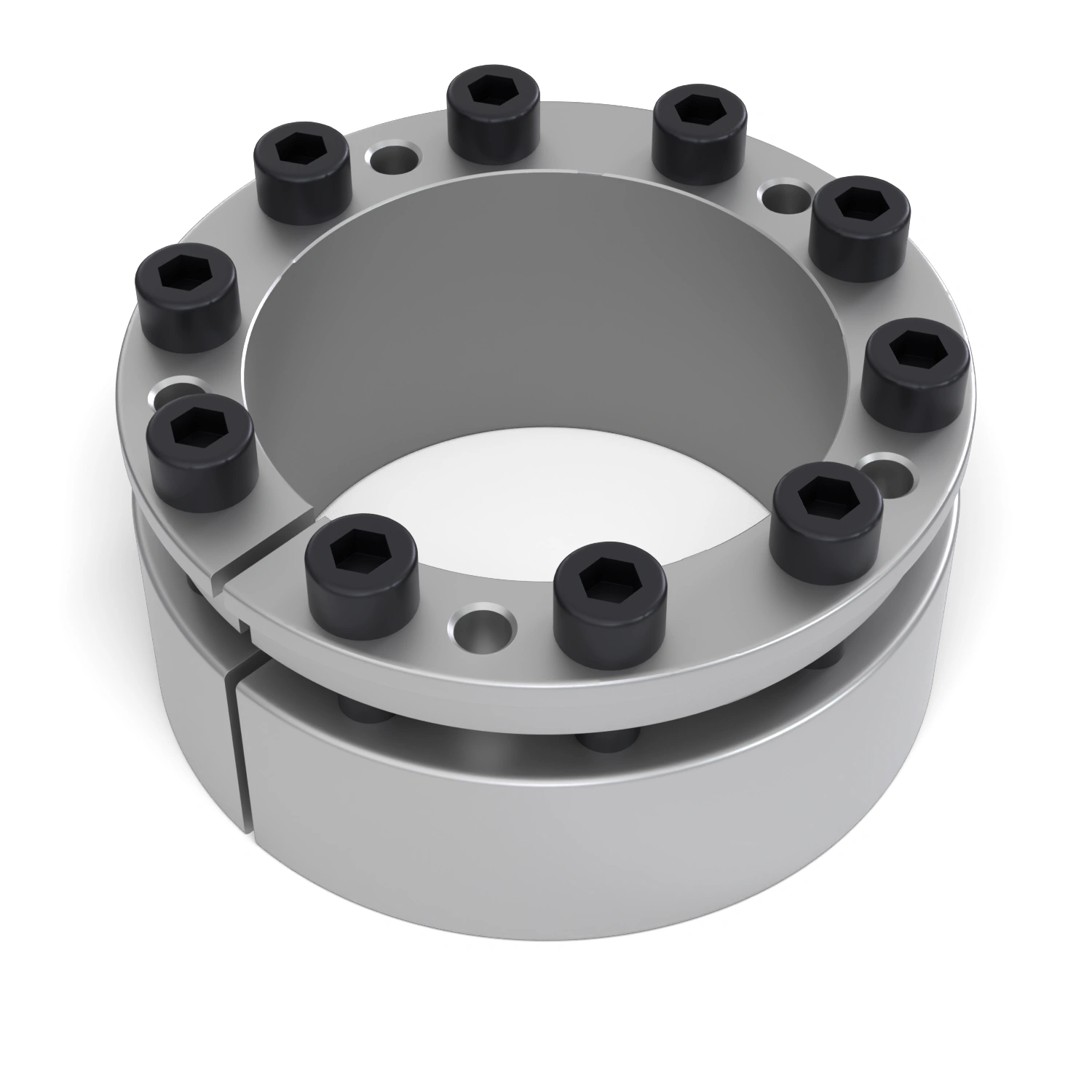 Spannsatz STW26-95x135, liegend in der Draufsicht