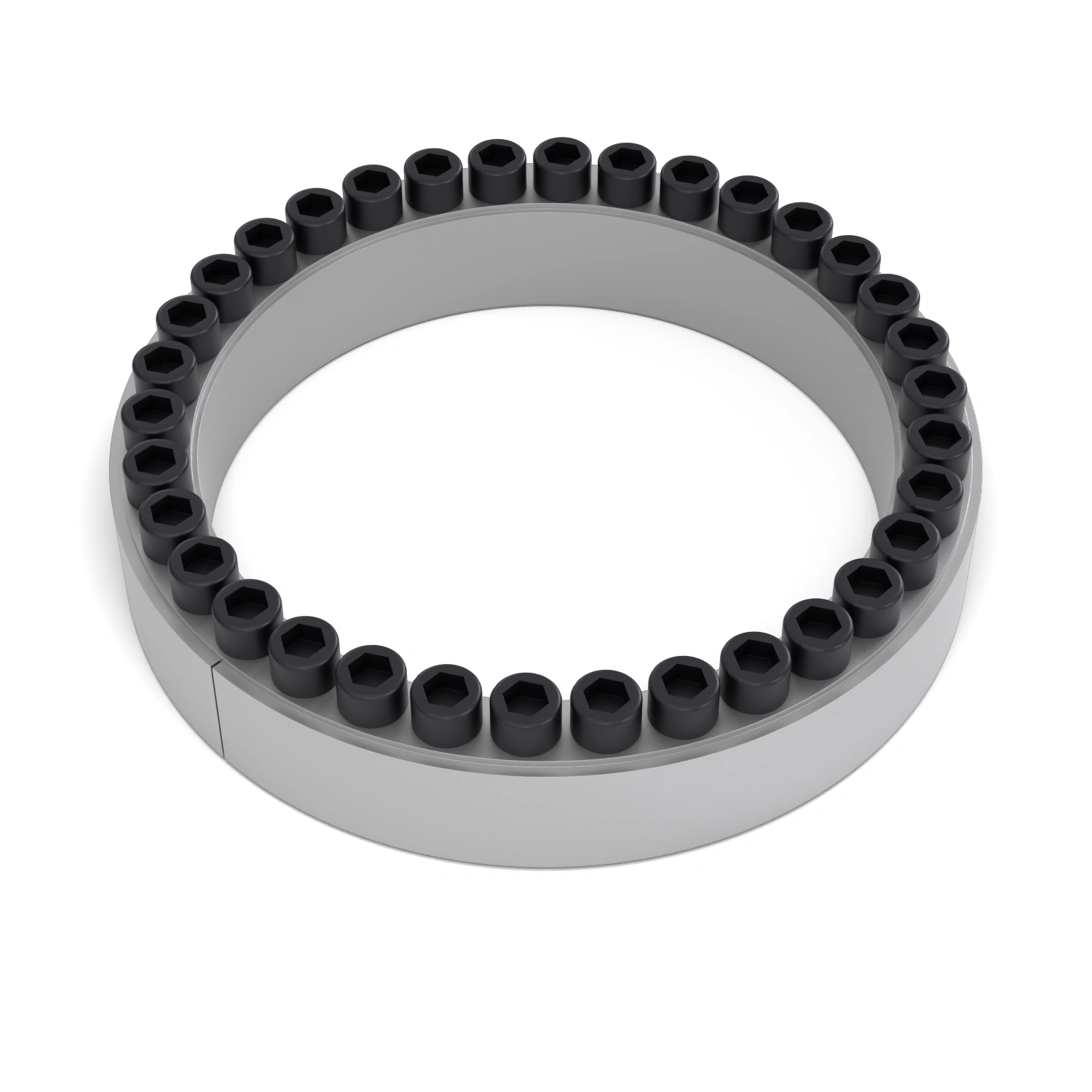 Spannsatz STW60-260x325, liegend in der Draufsicht