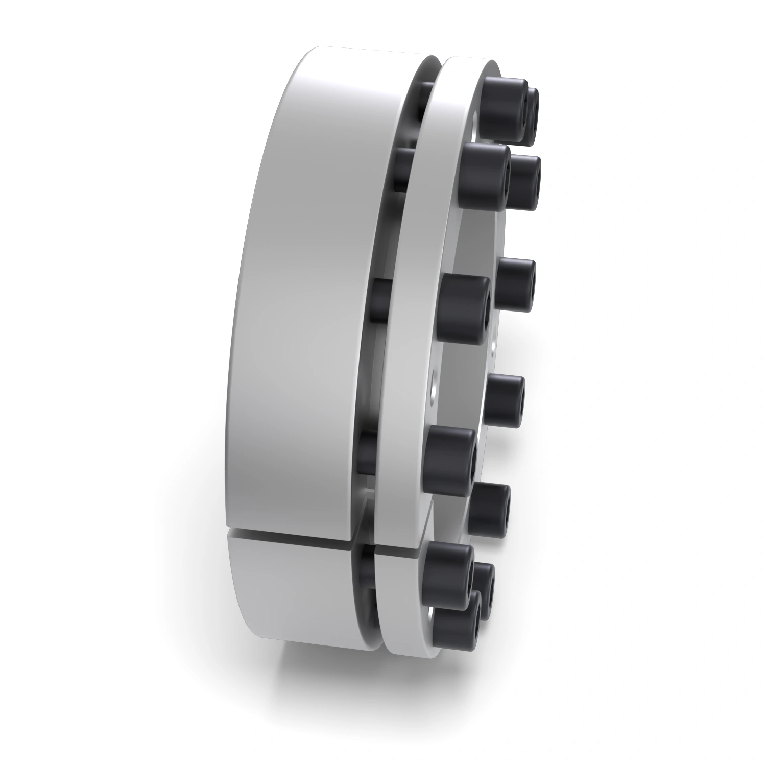 Spannsatz STW98-130x180, Seitenansicht – selbstzentrierende Bauform