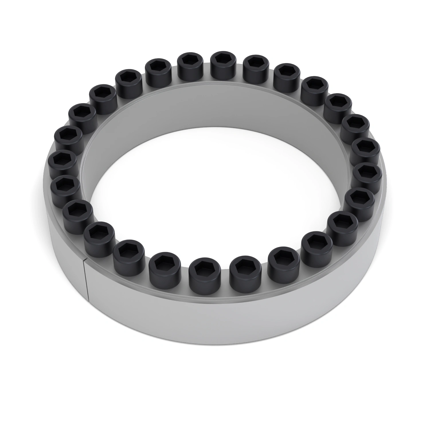 Spannsatz STW60-220x285, liegend in der Draufsicht