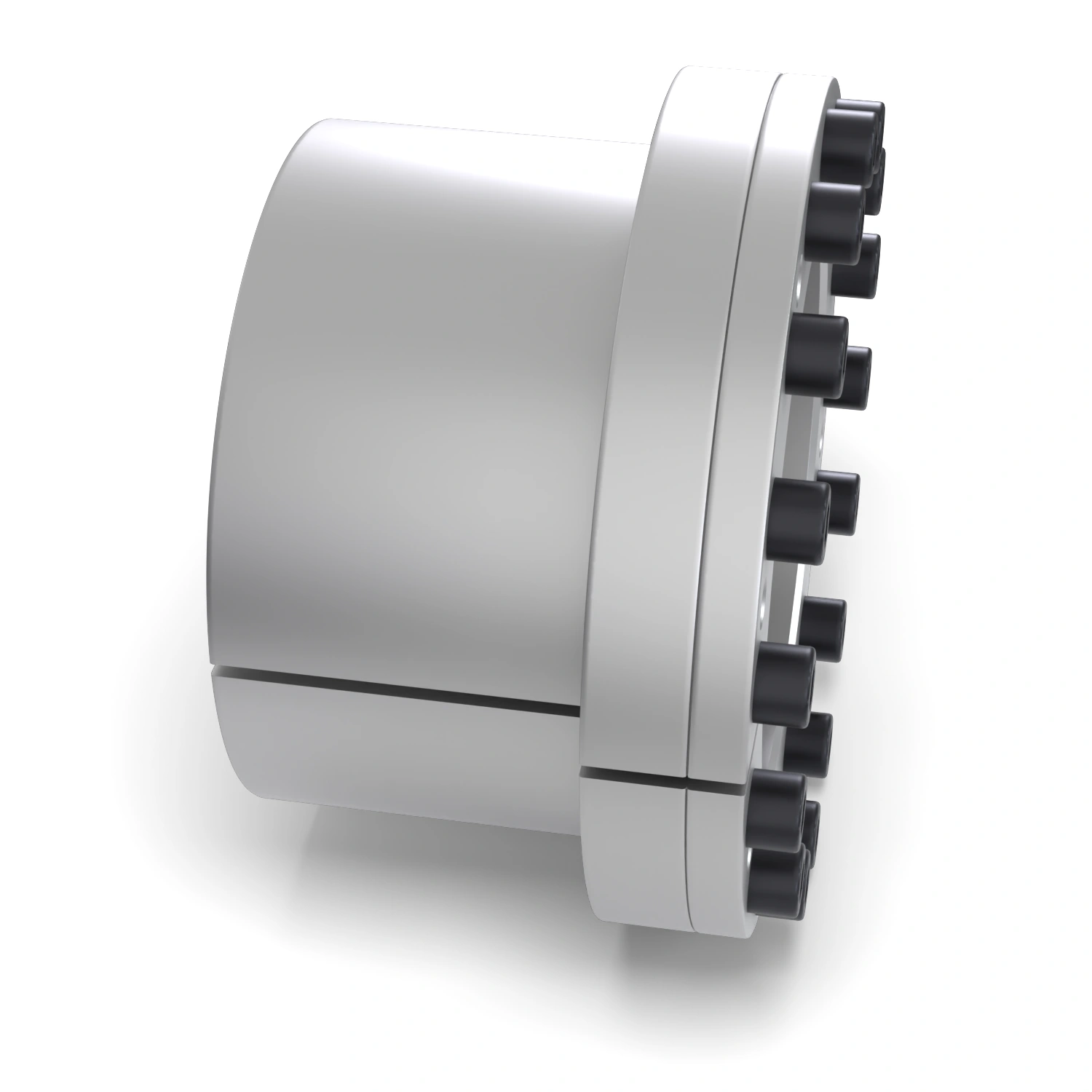 Spannsatz STW27-140x175, Seitenansicht – selbstzentrierende Bauform