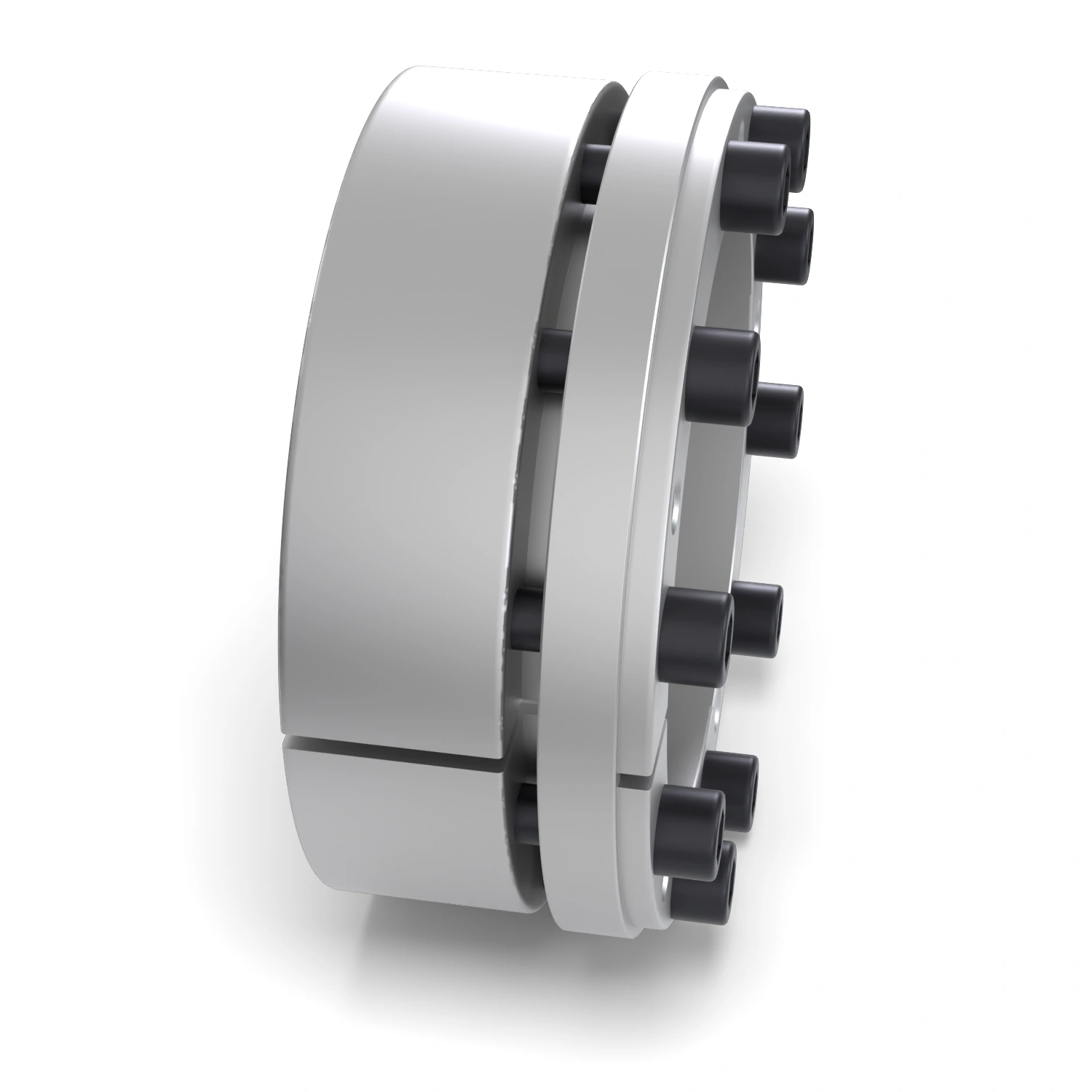 Spannsatz STW73-160x210, Seitenansicht – selbstzentrierende Bauform