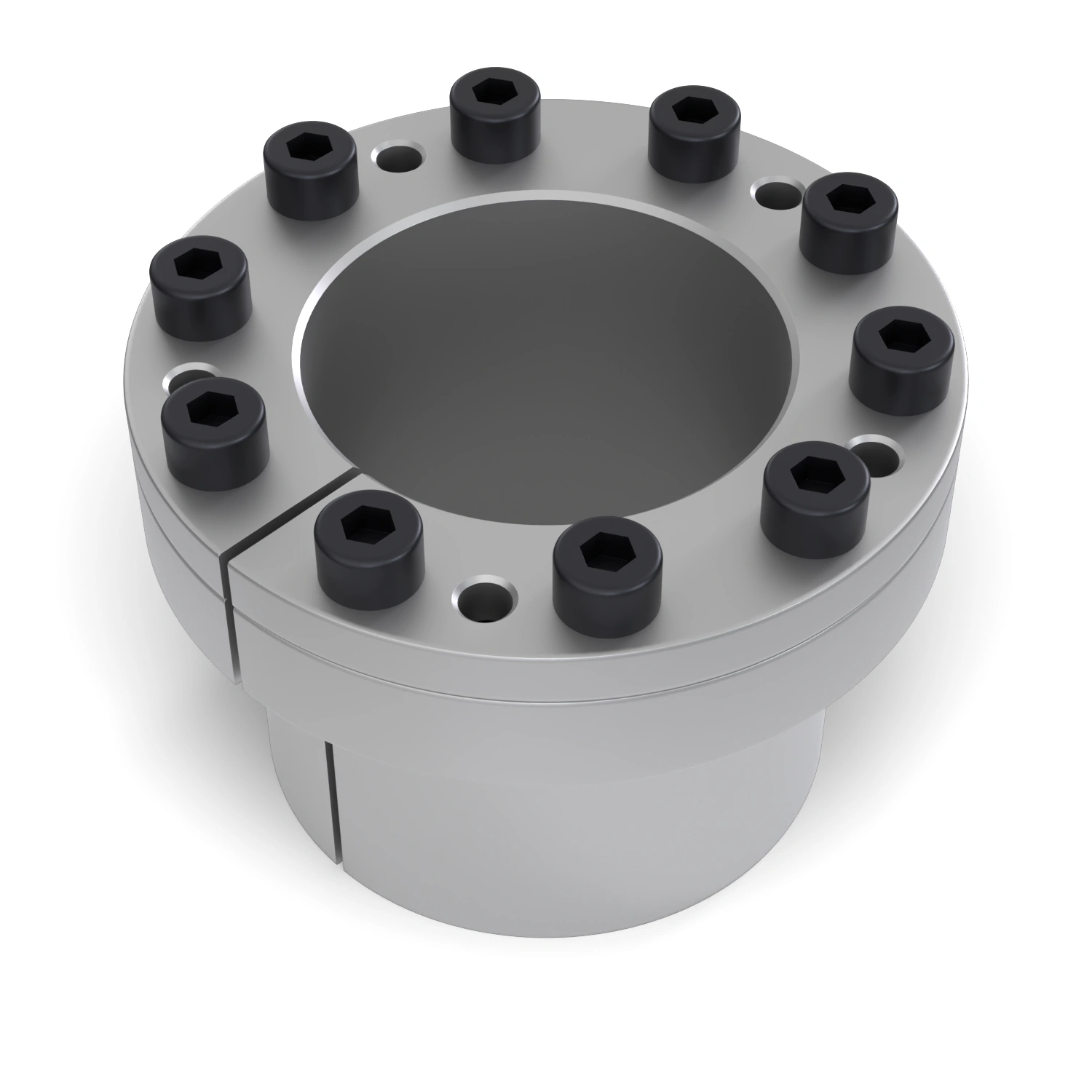 Spannsatz STW27-65x84, liegend in der Draufsicht