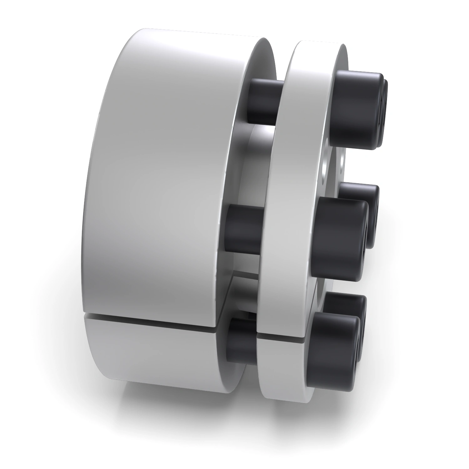 Spannsatz STW98-24x50, Seitenansicht – selbstzentrierende Bauform