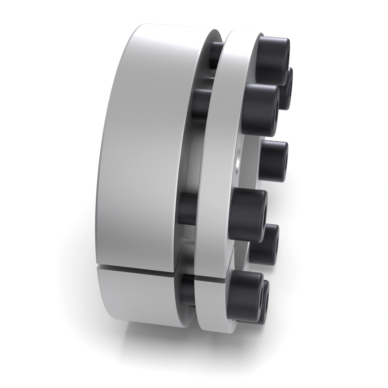Spannsatz STW98-55x85, Seitenansicht – selbstzentrierende Bauform
