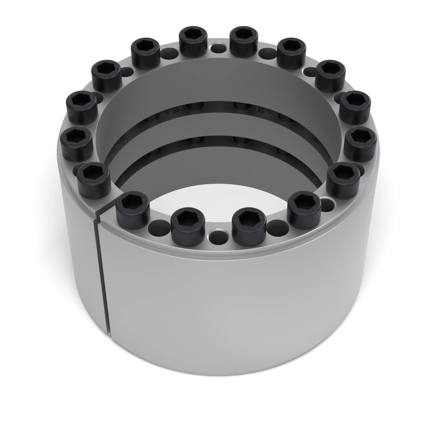 Spannsatz STW33-190x250, liegend in der Draufsicht