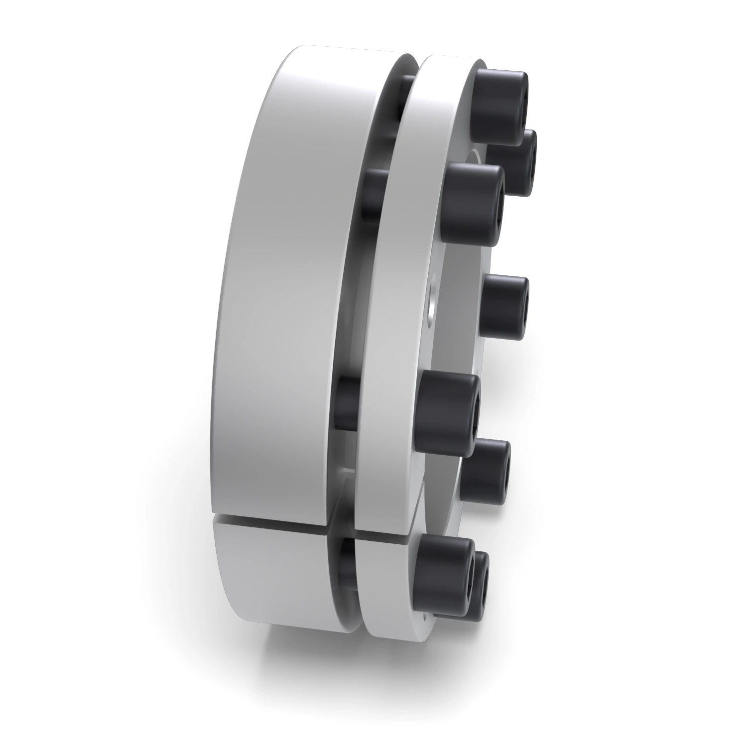 Spannsatz STW98-100x145, Seitenansicht – selbstzentrierende Bauform