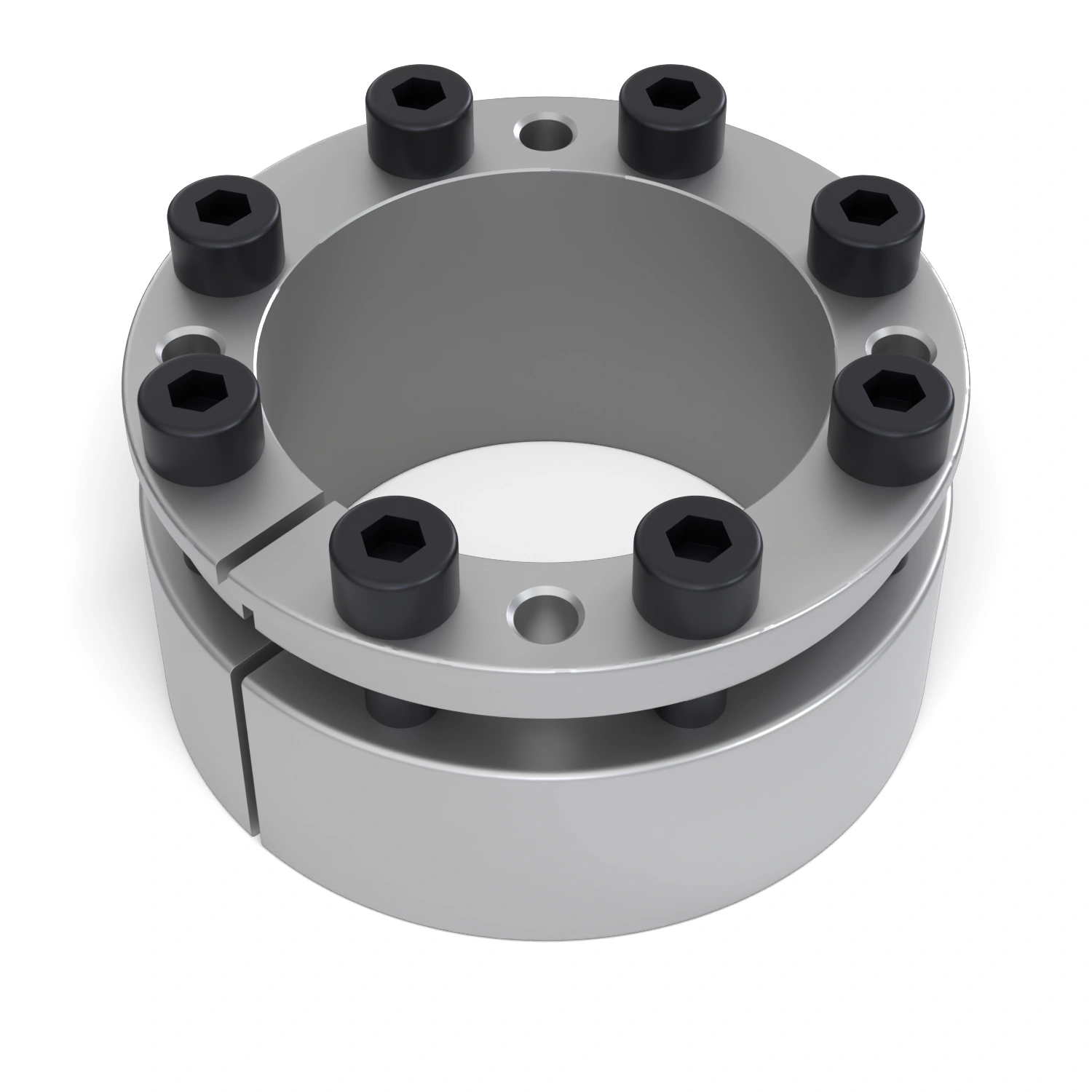 Spannsatz STW26-65x95, liegend in der Draufsicht