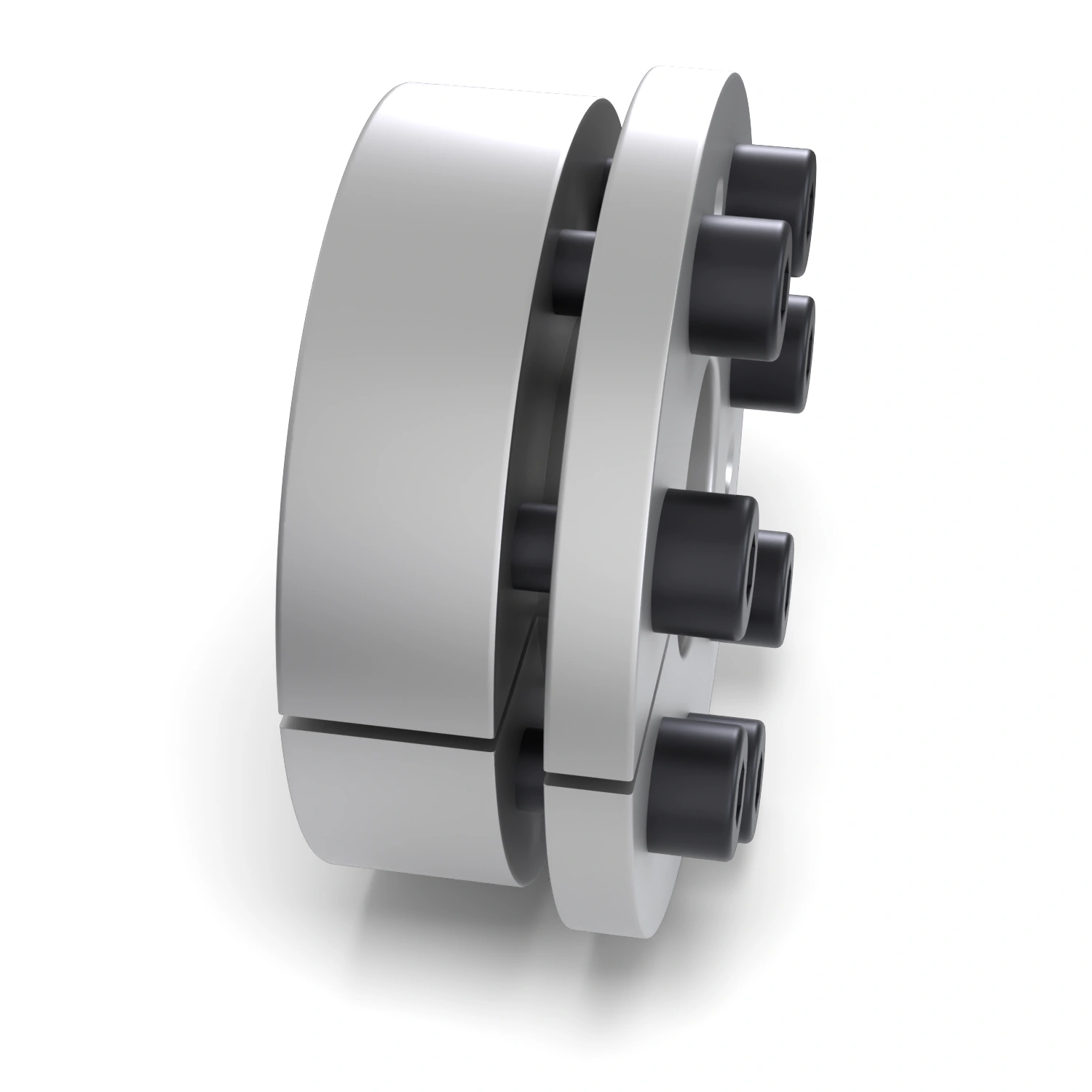 Spannsatz STW31-30x80, Seitenansicht – selbstzentrierende Bauform
