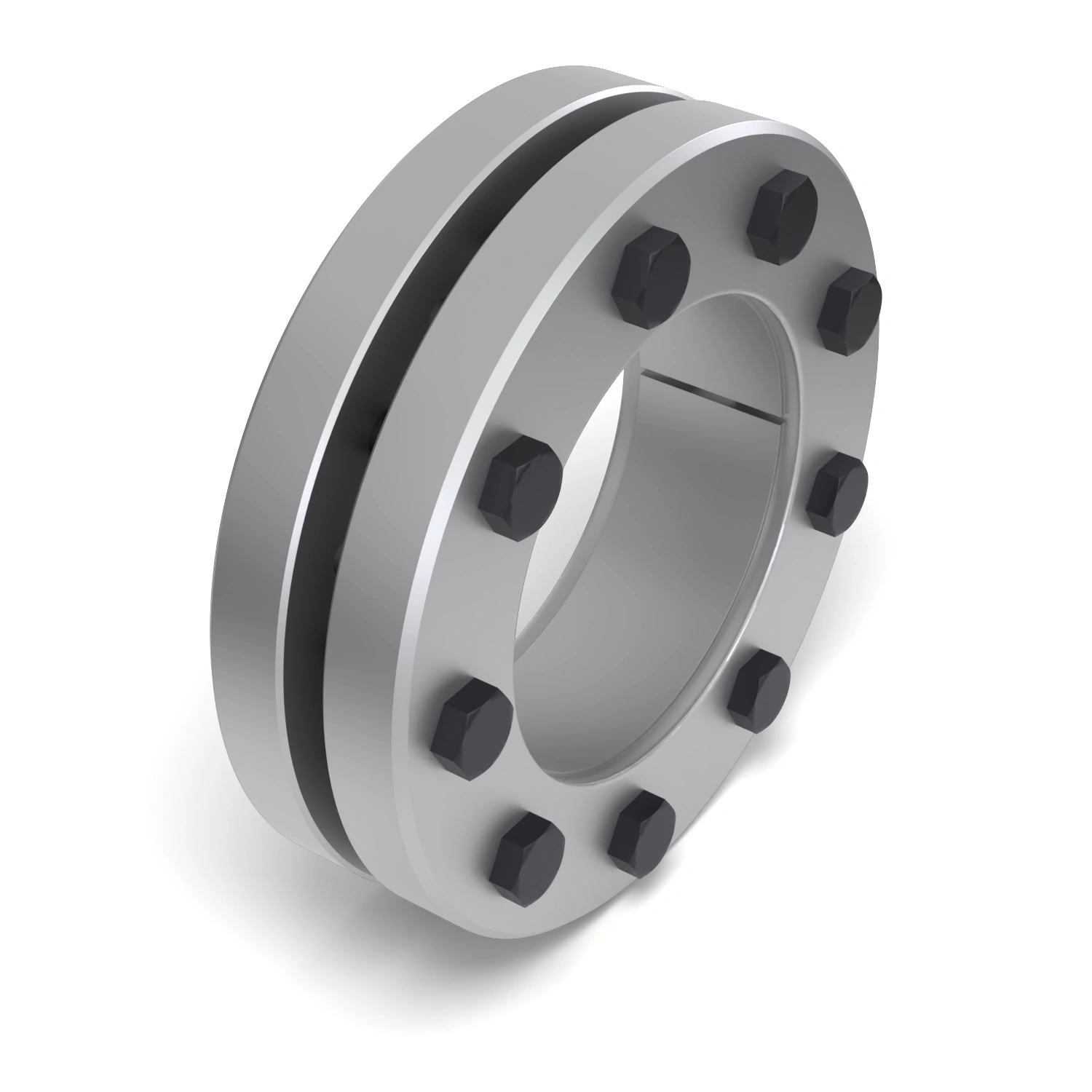 Schrumpfscheibe STW96-110x185 für die Welle-Nabe-Verbindung mit Hohlwelle Ø 110 mm, Außen-Ø 185 mm