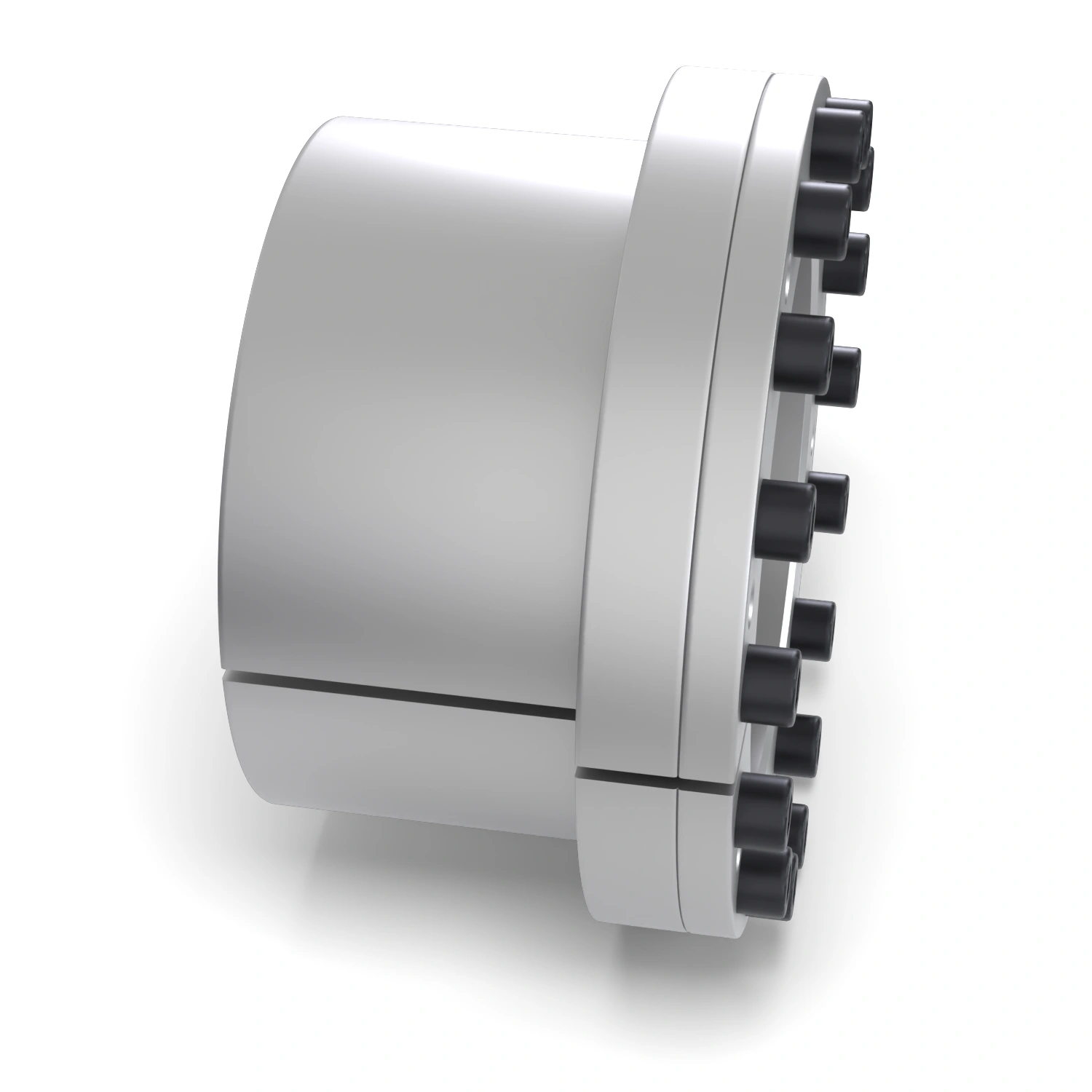 Spannsatz STW27-150x185, Seitenansicht – selbstzentrierende Bauform