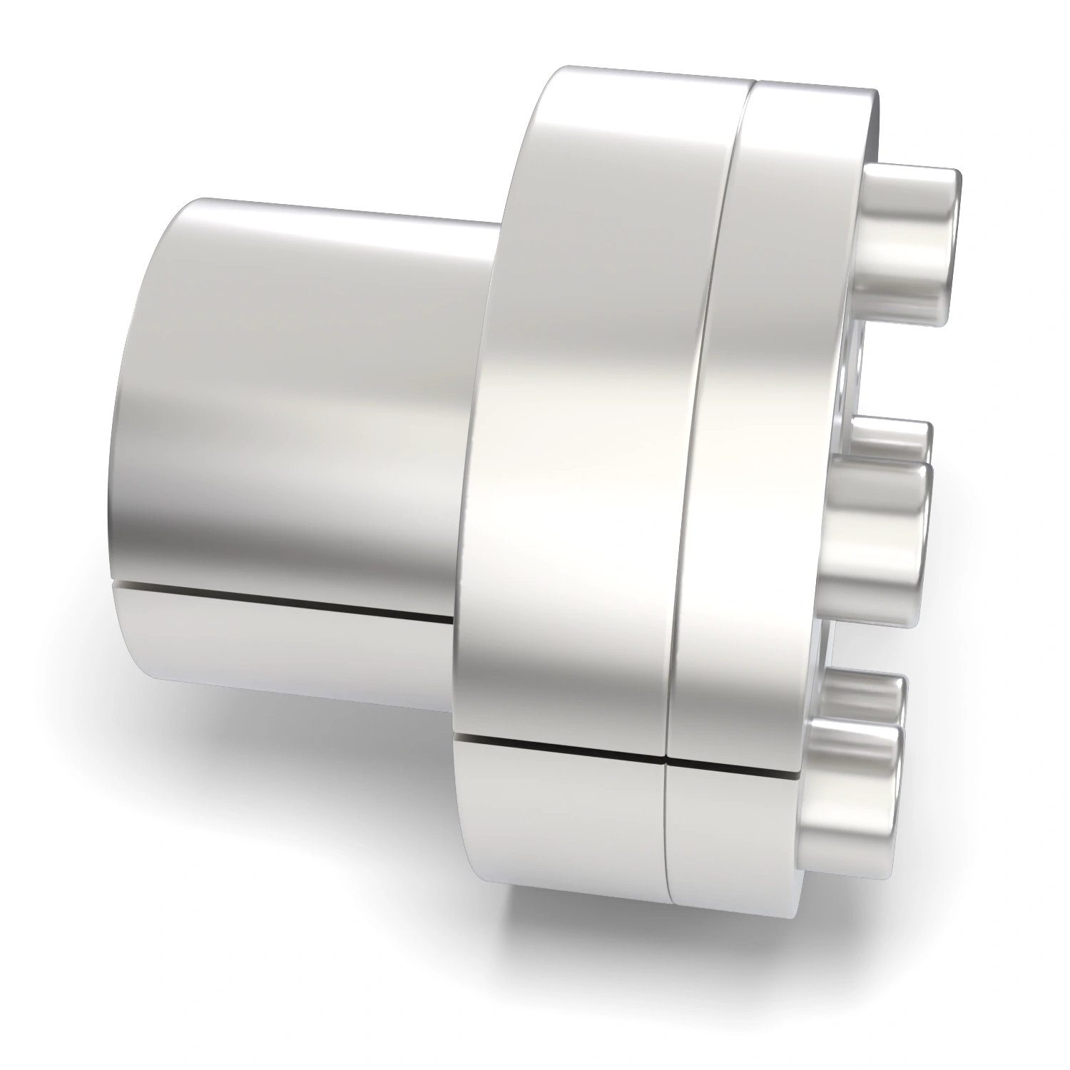 Spannsatz STW27SS-25x34 Edelstahl, Seitenansicht – selbstzentrierende Bauform
