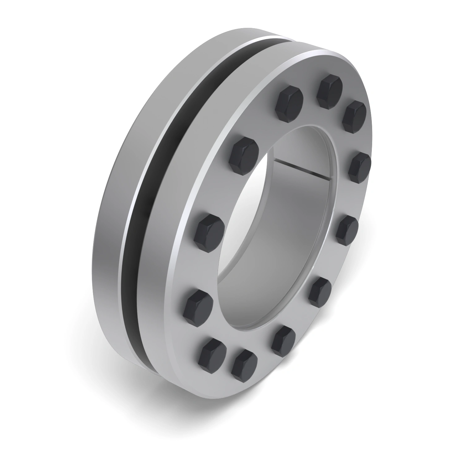 Schrumpfscheibe STW96-125x215 für die Welle-Nabe-Verbindung mit Hohlwelle Ø 125 mm, Außen-Ø 215 mm