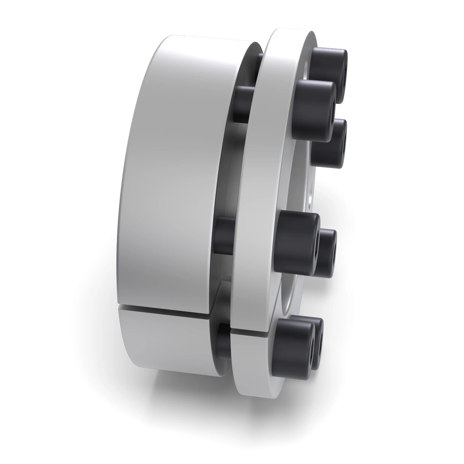 Spannsatz STW31-48x80, Seitenansicht – selbstzentrierende Bauform