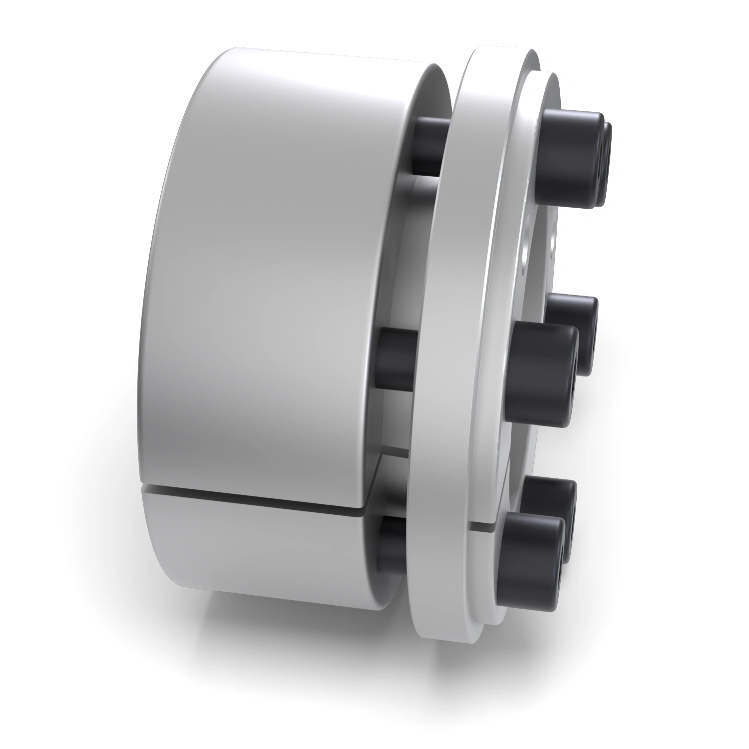 Spannsatz STW73-48x80, Seitenansicht – selbstzentrierende Bauform
