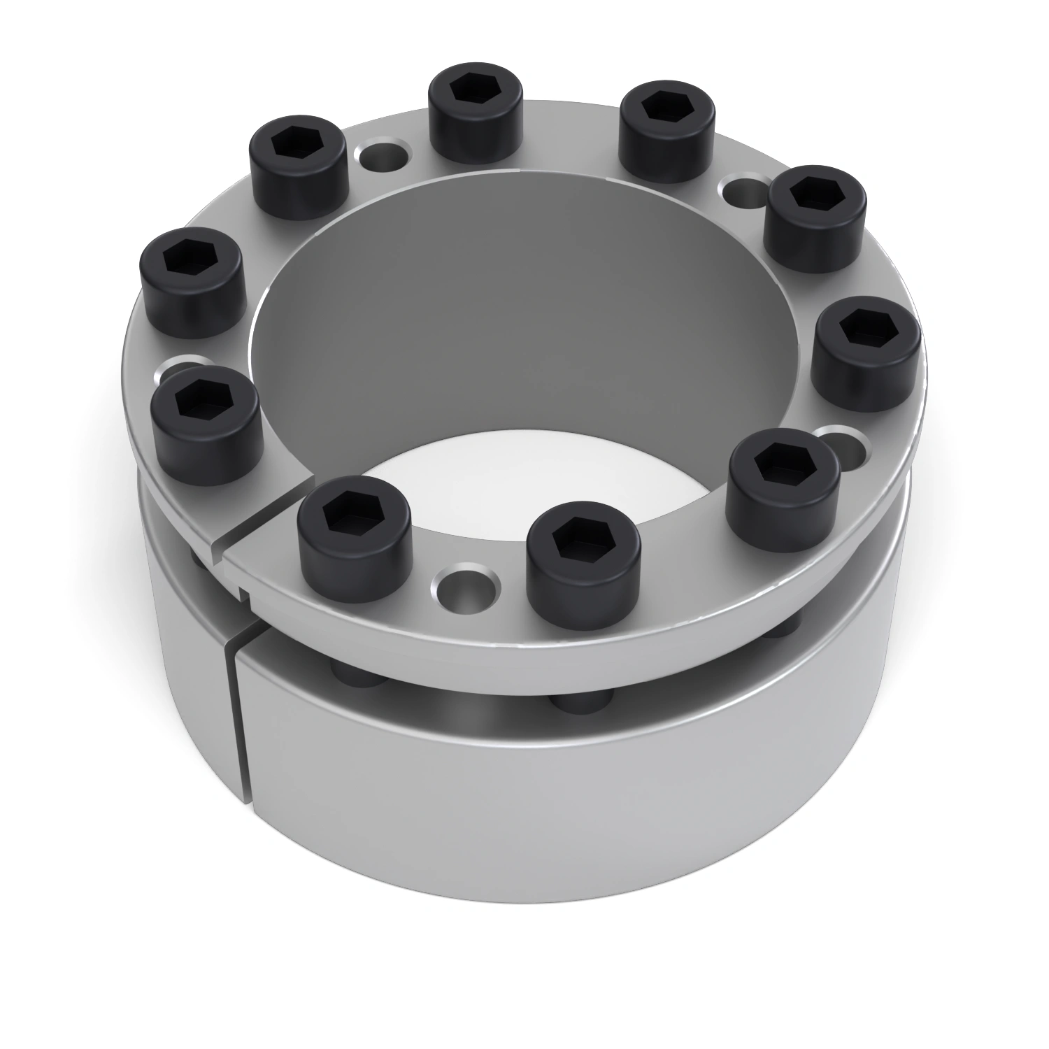 Spannsatz STW26-85x125, liegend in der Draufsicht