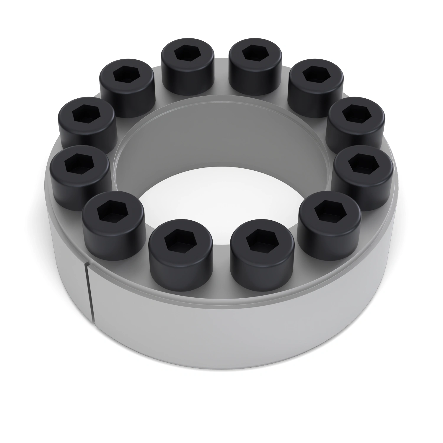 Spannsatz STW60-48x80, liegend in der Draufsicht
