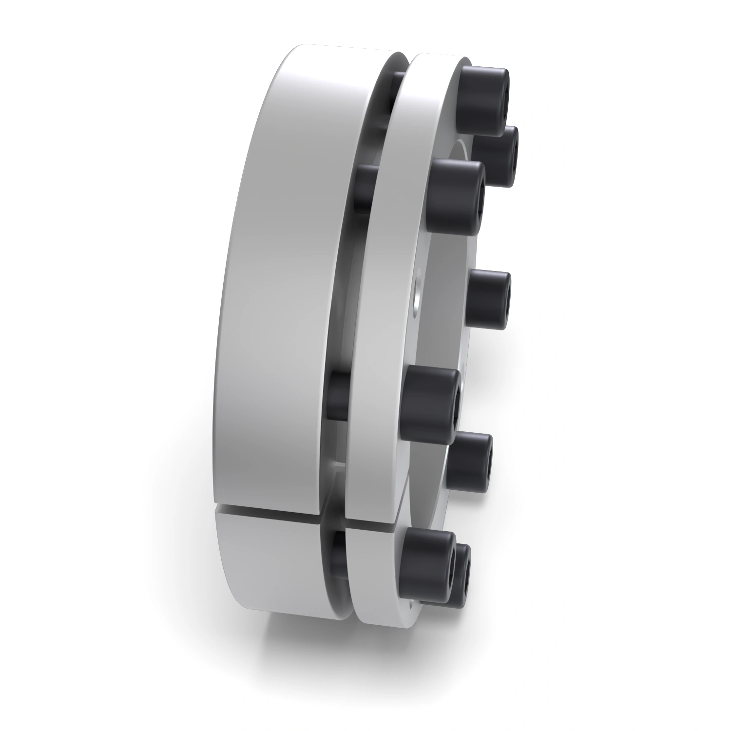 Spannsatz STW98-110x155, Seitenansicht – selbstzentrierende Bauform
