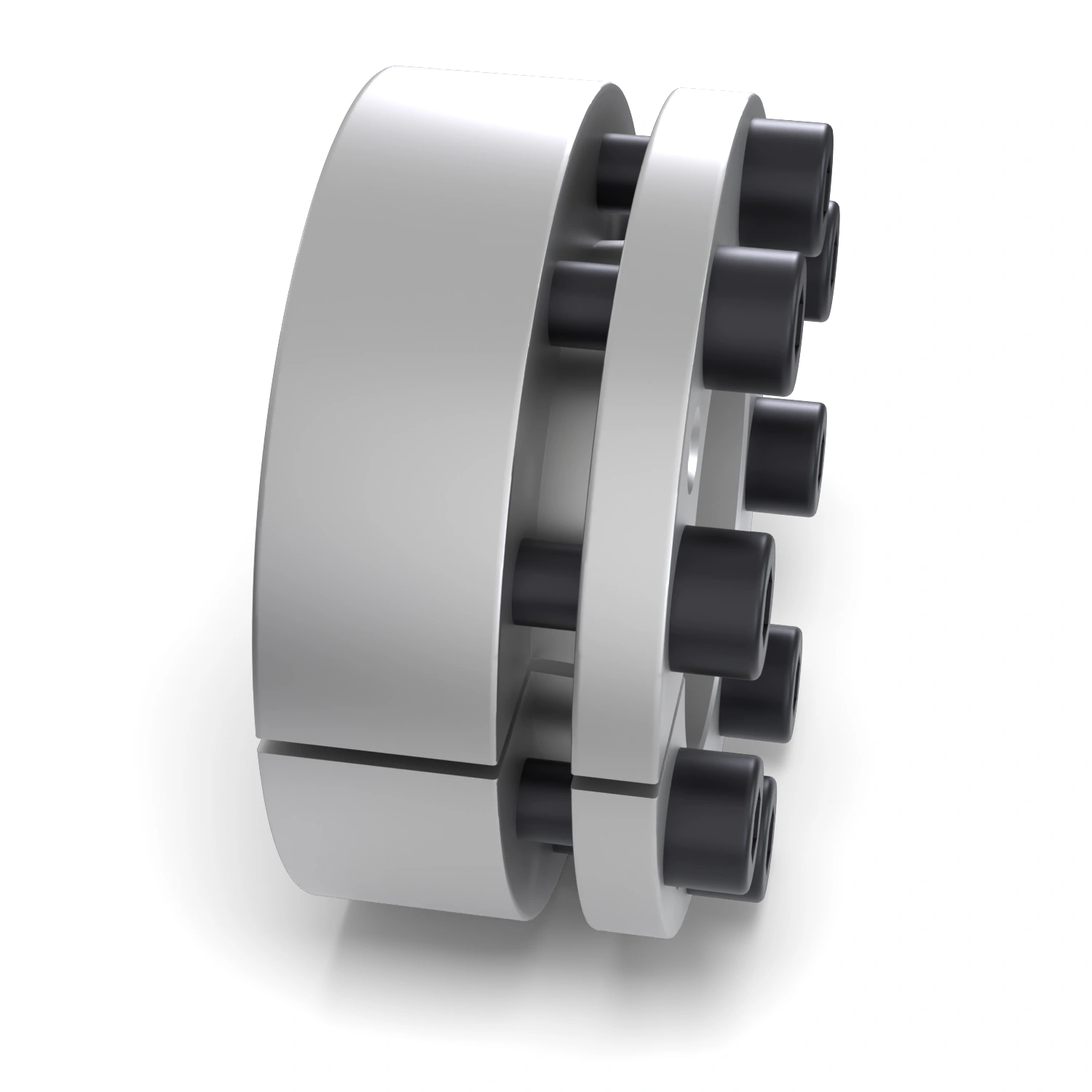 Spannsatz STW98-38x65, Seitenansicht – selbstzentrierende Bauform