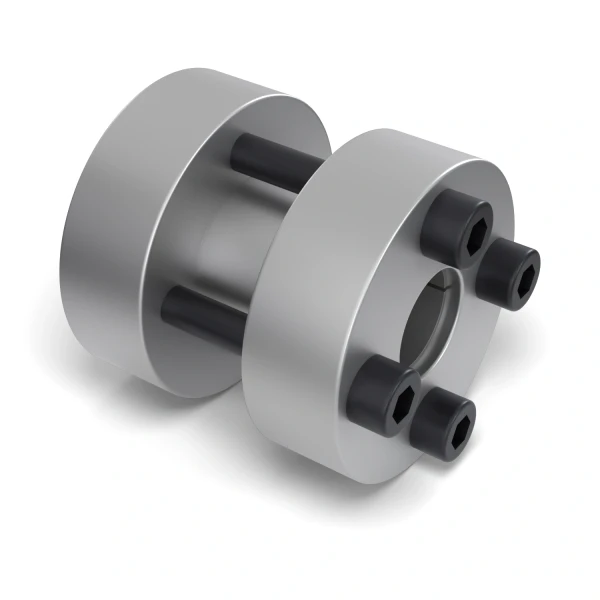 Starre Wellenkupplung STW72-17x50 zur starren Verbindung zweier fluchtender Wellen Ø 17 mm, Außen-Ø 50 mm